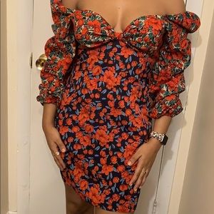 very flattering nasty gal dress